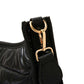 Solid Quilted Shiny Puffer Mini Crossbody Bag