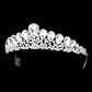 Teardrop Accented Princess Tiara