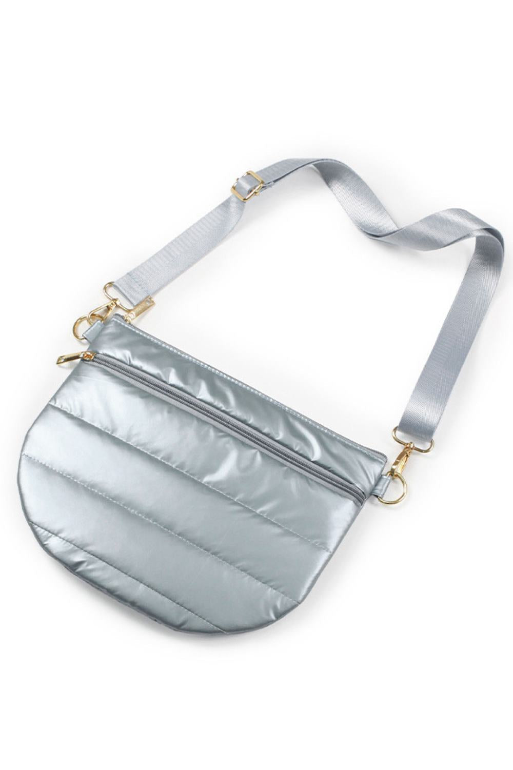 Puffy Half Moon Bag