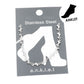 Stainless Steel Dolphin Link Anklet