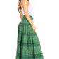 Sakkas Lace and Ribbon Peasant Boho Skirt