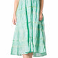 Sakkas Lace and Ribbon Peasant Boho Skirt