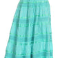 Sakkas Lace and Ribbon Peasant Boho Skirt