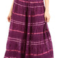 Sakkas Lace and Ribbon Peasant Boho Skirt