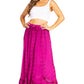 Sakkas Ivy Second Women's Maxi Boho Elastic Waist Embroidered A Line Long Skirt