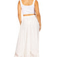 Sakkas Ivy Second Women's Maxi Boho Elastic Waist Embroidered A Line Long Skirt