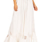 Sakkas Ivy Second Women's Maxi Boho Elastic Waist Embroidered A Line Long Skirt