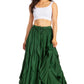 Sakkas Nova Womens Bohemian Stonewashed Rayon Asymmetrical Hem Maxi Swing Skirt