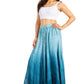 Sakkas Lyra Womens Bohemian Soft Brocade Rayon Tiered Embroidered Flowy Long Skirt
