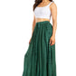 Sakkas Ahaana Women Renaissance Boho Rayon Maxi Embroidered Paneled Summer Skirt