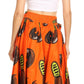 Sakkas Asma Convertible Traditional Wax Print Adjustable Strap Maxi Skirt | Dress