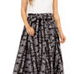 Sakkas Asma's Second Convertible Traditional Wax Print Maxi Skirt with Adjustable Straps