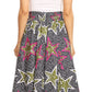 Sakkas Asma Convertible Traditional Wax Print Adjustable Strap Maxi Skirt | Dress