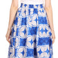 Sakkas Asma Convertible Traditional Wax Print Adjustable Strap Maxi Skirt | Dress