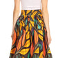 Sakkas Asma Convertible Traditional Wax Print Adjustable Strap Maxi Skirt | Dress