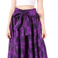 Sakkas Asma Convertible Traditional Wax Print Adjustable Strap Maxi Skirt | Dress