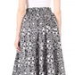 Sakkas Asma Convertible Traditional Wax Print Adjustable Strap Maxi Skirt | Dress