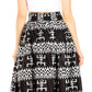 Sakkas Asma Convertible Traditional Wax Print Adjustable Strap Maxi Skirt | Dress