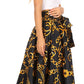 Sakkas Asma Convertible Traditional Wax Print Adjustable Strap Maxi Skirt | Dress