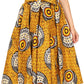Sakkas African Dutch Ankara Wax Print Full Circle Skirt