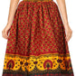 Sakkas African Dutch Ankara Wax Print Full Circle Skirt