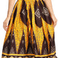 Sakkas African Dutch Ankara Wax Print Full Circle Skirt