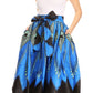 Sakkas African Dutch Ankara Wax Print Full Circle Skirt