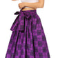 Sakkas Second African Dutch Ankara Wax Print Full Circle Skirt