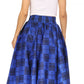 Sakkas Second African Dutch Ankara Wax Print Full Circle Skirt