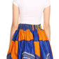 Sakkas African Dutch Ankara Wax Print Full Circle Skirt