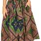 Sakkas African Dutch Ankara Wax Print Full Circle Skirt