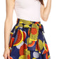 Sakkas African Dutch Ankara Wax Print Full Circle Skirt