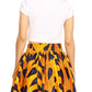 Sakkas African Dutch Ankara Wax Print Full Circle Skirt