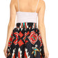 Sakkas African Dutch Ankara Wax Print Full Circle Skirt