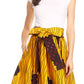 Sakkas African Dutch Ankara Wax Print Full Circle Skirt