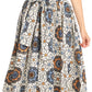 Sakkas African Dutch Ankara Wax Print Full Circle Skirt