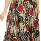 Sakkas African Dutch Ankara Wax Print Full Circle Skirt