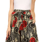 Sakkas African Dutch Ankara Wax Print Full Circle Skirt