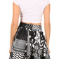 Sakkas African Dutch Ankara Wax Print Full Circle Skirt