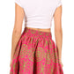Sakkas African Dutch Ankara Wax Print Full Circle Skirt