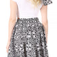 Sakkas African Dutch Ankara Wax Print Full Circle Skirt
