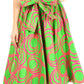Sakkas African Dutch Ankara Wax Print Full Circle Skirt