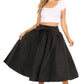 Sakkas African Dutch Ankara Wax Print Full Circle Skirt