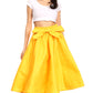 Sakkas African Dutch Ankara Wax Print Full Circle Skirt