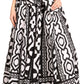 Sakkas Ami Women's Maxi Long African Ankara Print Skirt Pockets & Elastic Waist