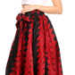 Sakkas Ami Women's Maxi Long African Ankara Print Skirt Pockets & Elastic Waist