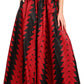 Sakkas Ami Women's Maxi Long African Ankara Print Skirt Pockets & Elastic Waist