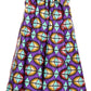 Sakkas Ami Women's Maxi Long African Ankara Print Skirt Pockets & Elastic Waist
