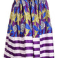 Sakkas Ami Women's Maxi Long African Ankara Print Skirt Pockets & Elastic Waist
