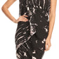 Sakkas Lygia Women's Summer Floral Print Sarong Swimsuit Cover up Beach Wrap Skirt